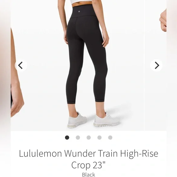 Lululemon Wunder Train High-Rise Crop 23" BNWT - Picture 8 of 9